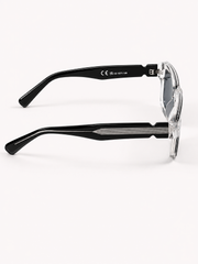 Moscot – 9855 - 51 – Transparent Black – Acetate - Sunglasses – Unisex