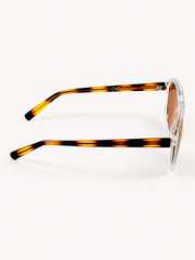 Moscot – 9880 - 54 – Transparent Brown – Acetate - Sunglasses – Unisex