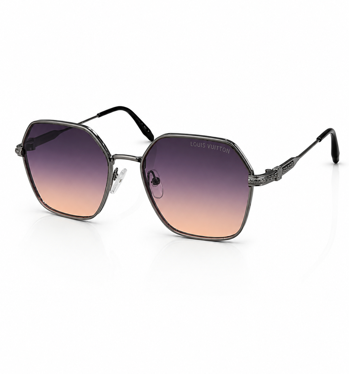 Louis Vuitton – 391 - 55 – Grey Multi – Metal - Sunglasses – Unisex