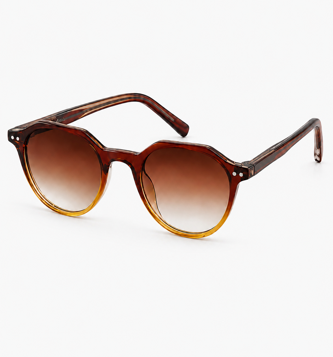 Moscot – 62100 - 47 – Brown Gradient – Acetate - Sunglasses – Unisex