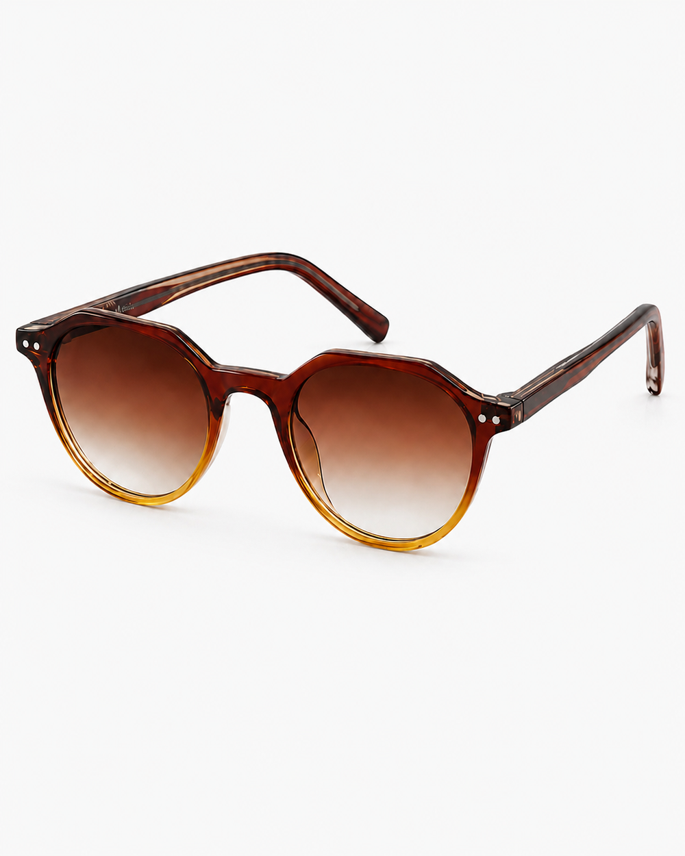 Moscot – 62100 - 47 – Brown Gradient – Acetate - Sunglasses – Unisex