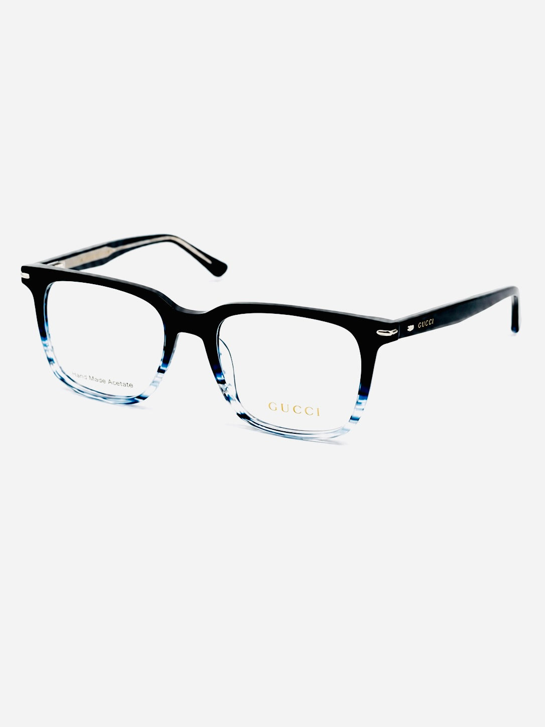 Gucci – 5829 - 52 – Blue Textured – Acetate - Optics – Unisex - Premium