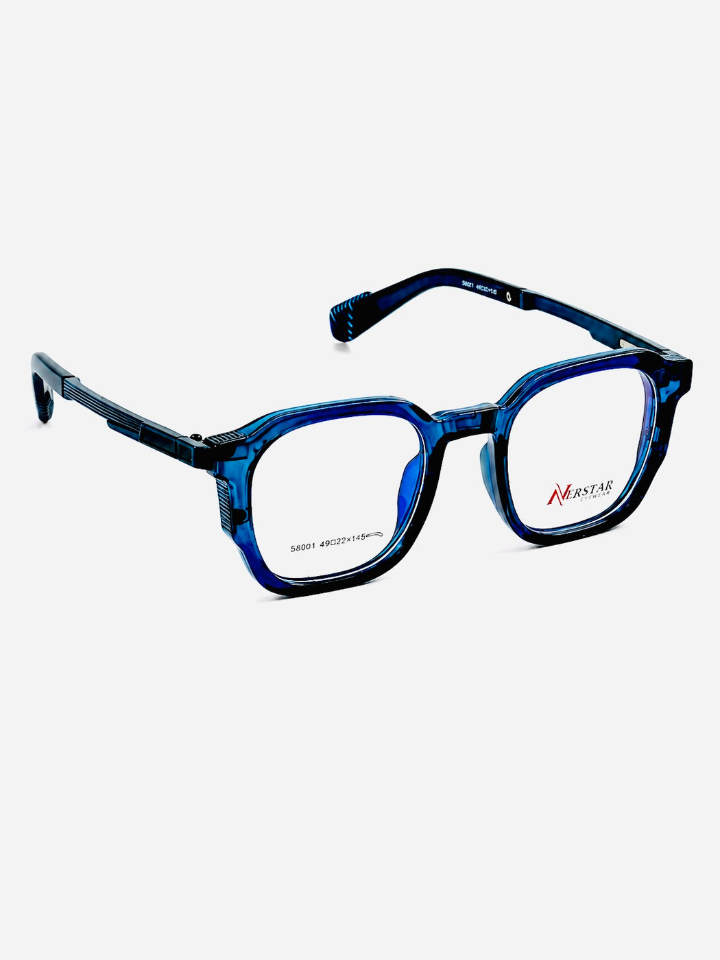 Moscot – 49 - Blue Transparent – Acetate – Optics - Unisex