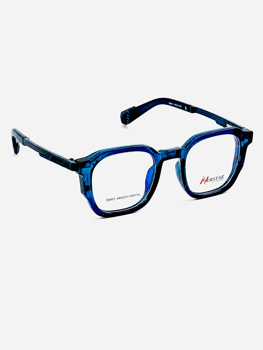 Moscot – 49 - Blue Transparent – Acetate – Optics - Unisex