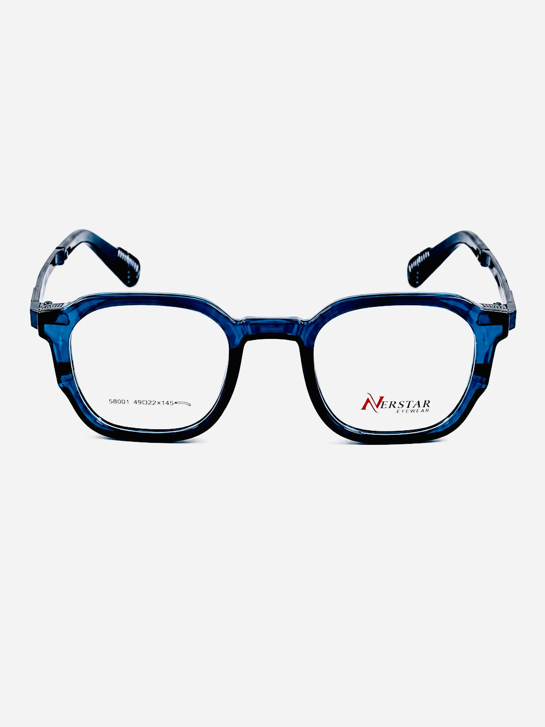Moscot – 49 - Blue Transparent – Acetate – Optics - Unisex
