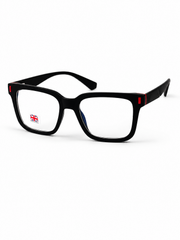 Moscot – 6012 - 53 – Black Red – Acetate - Optics – Unisex