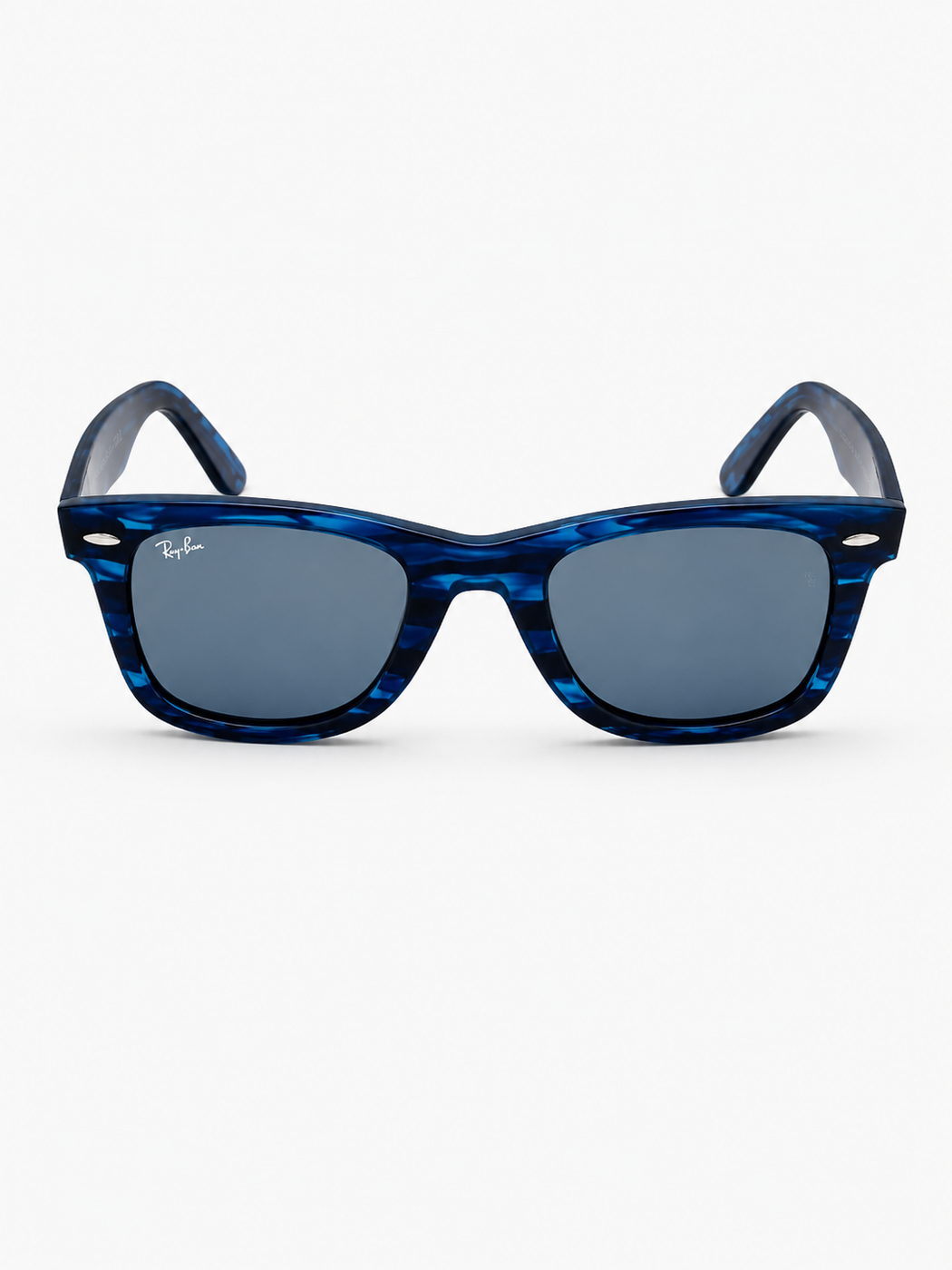 RayBan – 2140 – 50 – Blue Textured – Acetate- Sunglasses – Unisex - Premium