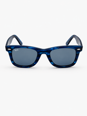 RayBan – 2140 – 50 – Blue Textured – Acetate- Sunglasses – Unisex - Premium