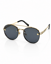 Louis Vuitton – 22296 - 56 – Golden Black – Metal - Sunglasses – Unisex