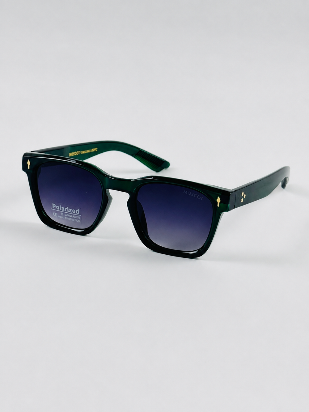 Moscot – 6812 - 52 – Green – Acetate - Sunglasses – Unisex - Polarized