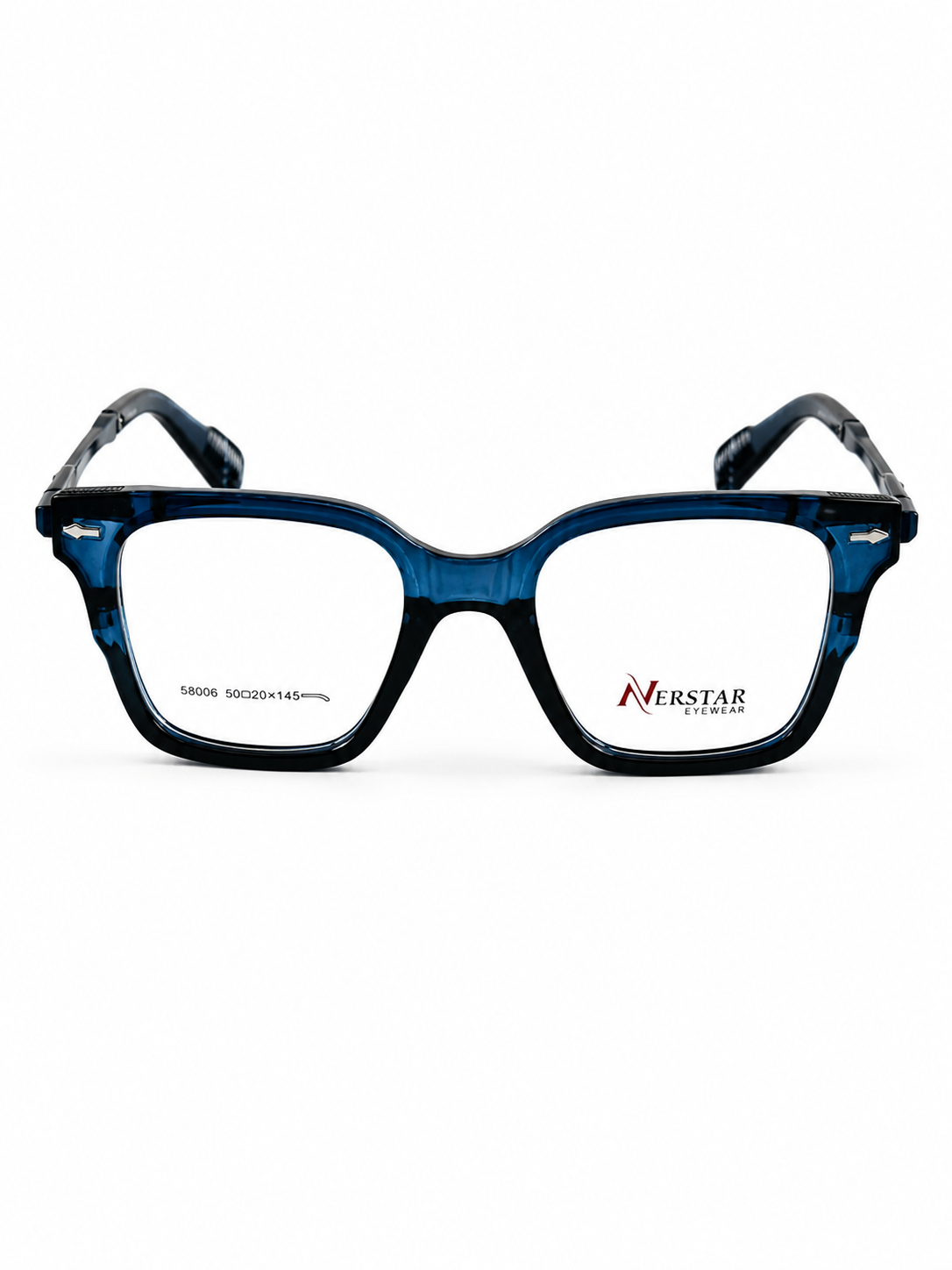Moscot – 58006 - 50 – Blue – Metal - Acetate - Optics – Unisex