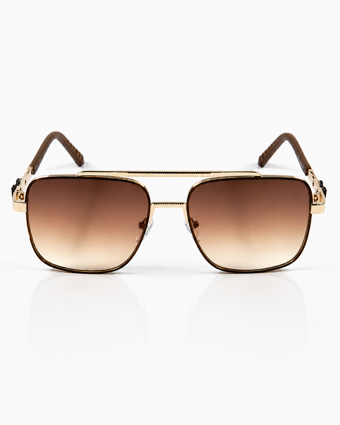 Cartier – 5036 - 52 – Golden Brown – Metal - Sunglasses – Unisex