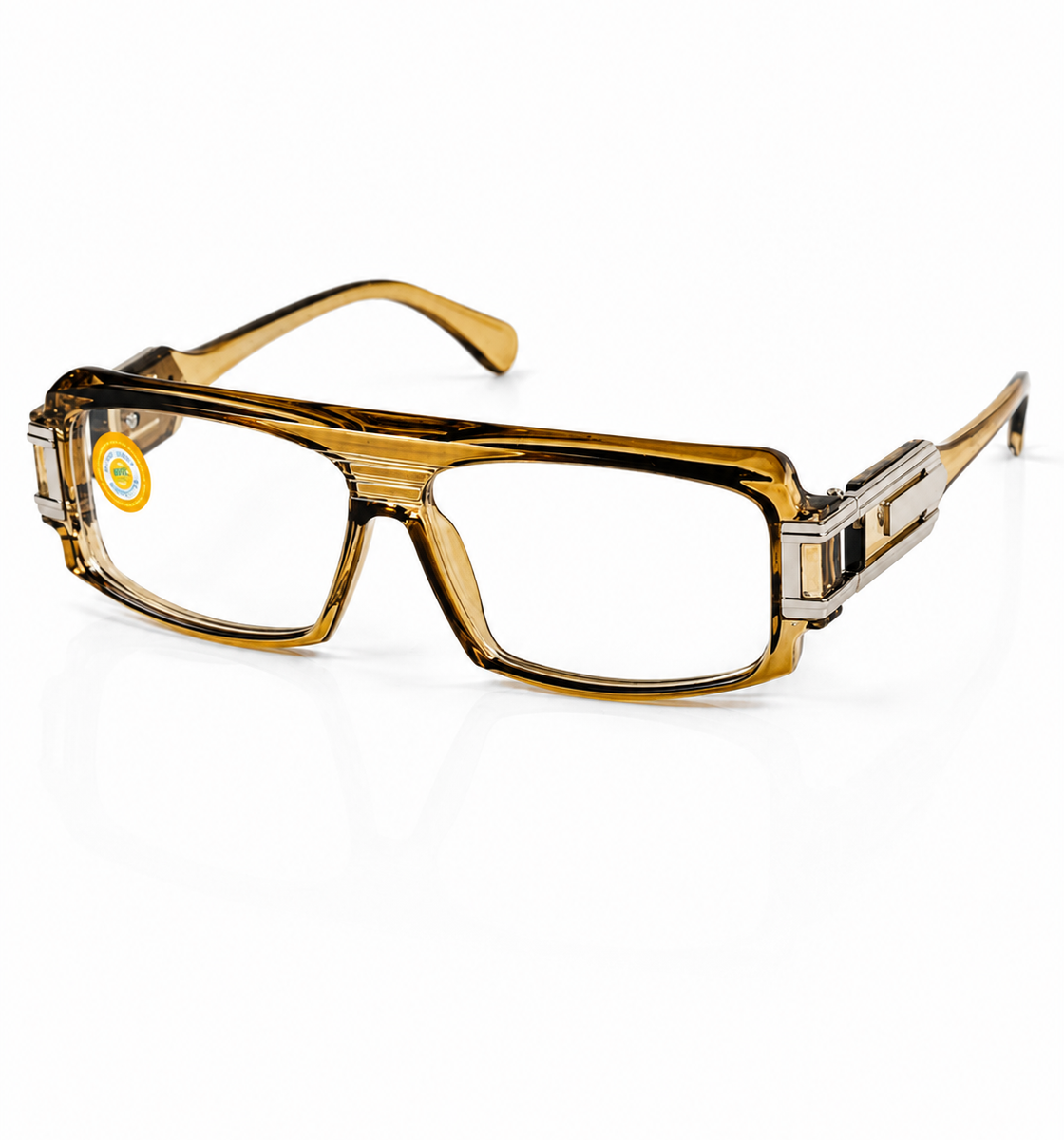 Cazal – 8802 - 60 – Mustard – Metal - Acetate - Metal - Optics – Unisex