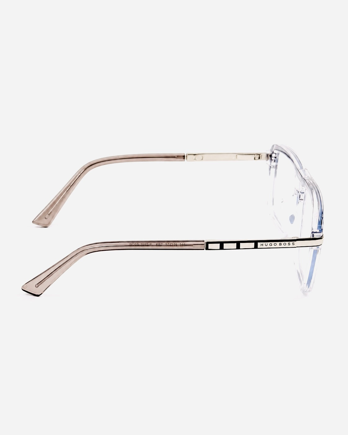 Boss – 60026 - 54 – Translucent Grey – Acetate - Metal - Optics – Unisex - Premium