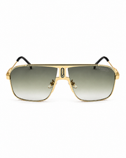 Carrera – 10420 - 64 – Golden Green – Metal - Sunglasses – Unisex
