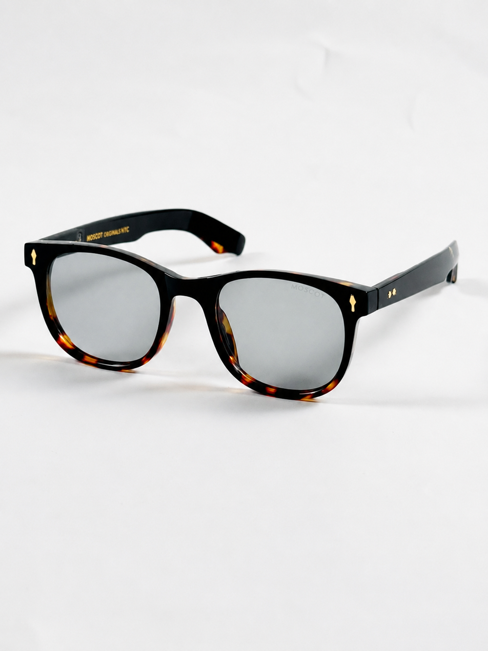 Moscot – 6801 - 50 – Tortoise Grey – Acetate - Sunglasses – Unisex - Polarized