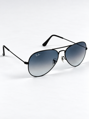 Rayban – 3026 – 59 – Black Blue Gradient – Metal – Sunglasses – Unisex - Premium