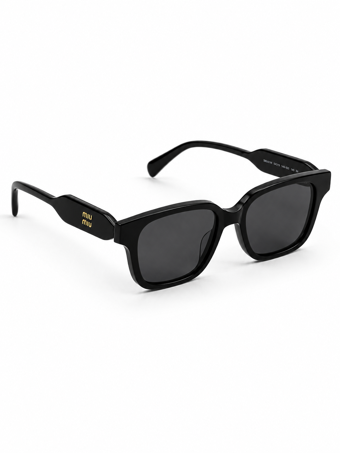 Miu Miu – 02ZVF - 53 – Black – Acetate - Sunglasses – Unisex - Premium