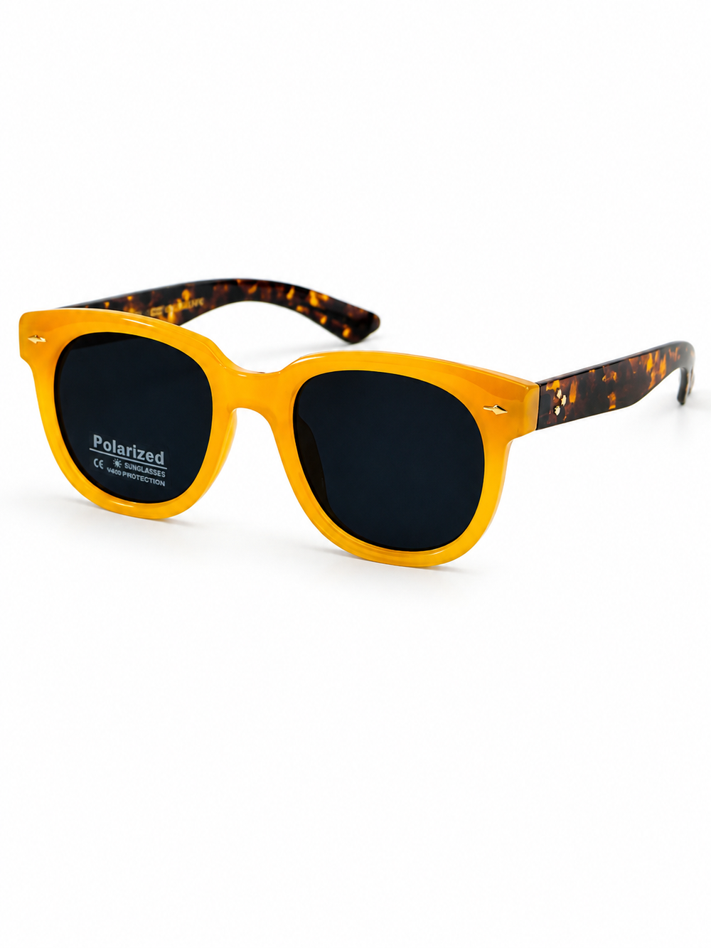 Moscot – 6807 - 51 – Tortoise Yellow – Acetate - Sunglasses – Unisex - Polarized