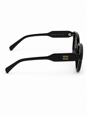 Miu Miu – 02ZVF - 53 – Black – Acetate - Sunglasses – Unisex - Premium