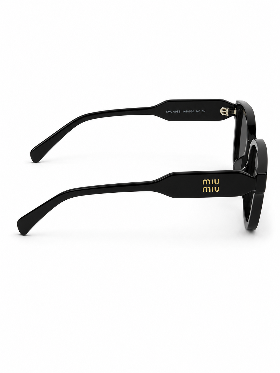 Miu Miu – 02ZVF - 53 – Black – Acetate - Sunglasses – Unisex - Premium