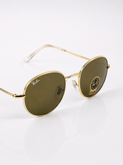 Rayban – 3772 - 50 – Golden Brown – Metal - Sunglasses – Unisex