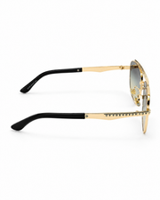 Louis Vuitton – 22289 – 56 – Golden Multi – Metal – Sunglasses – Unisex