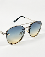 Louis Vuitton – 22296 - 56 – Silver Multi – Metal - Sunglasses – Unisex