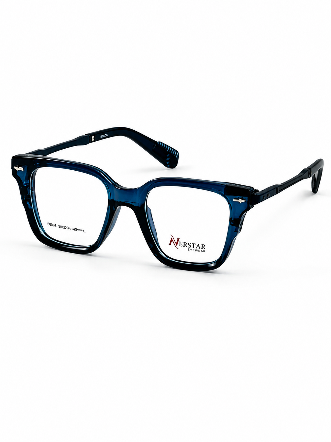 Moscot – 58006 - 50 – Blue – Metal - Acetate - Optics – Unisex