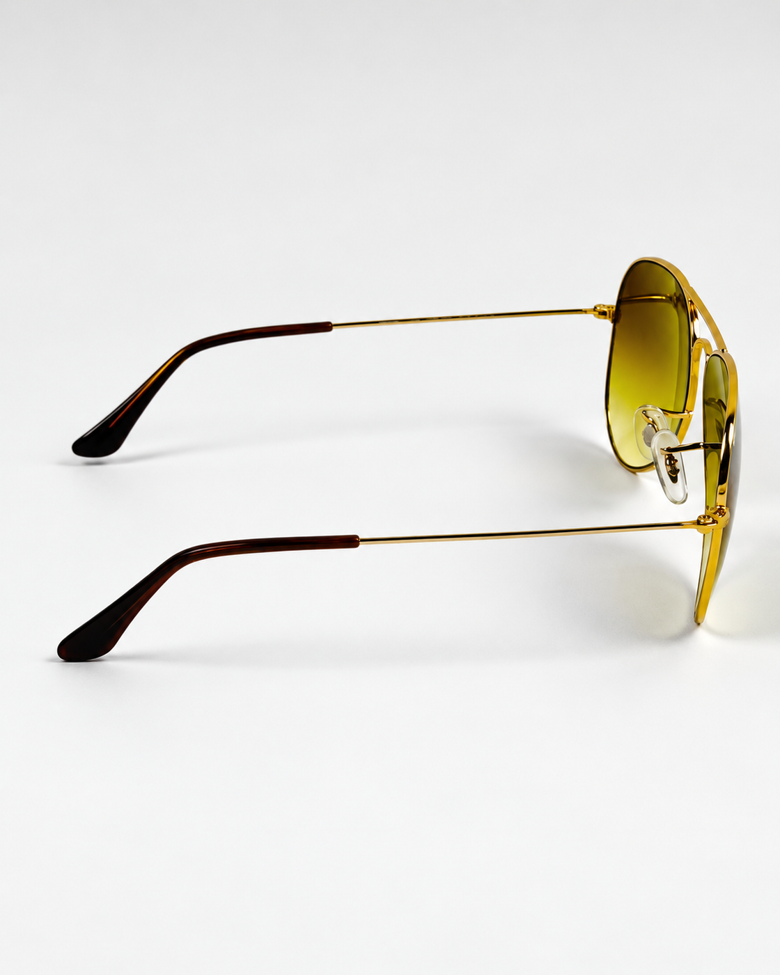 Rayban – 3026 – 59 – Golden Yellow – Metal – Sunglasses – Unisex - Premium