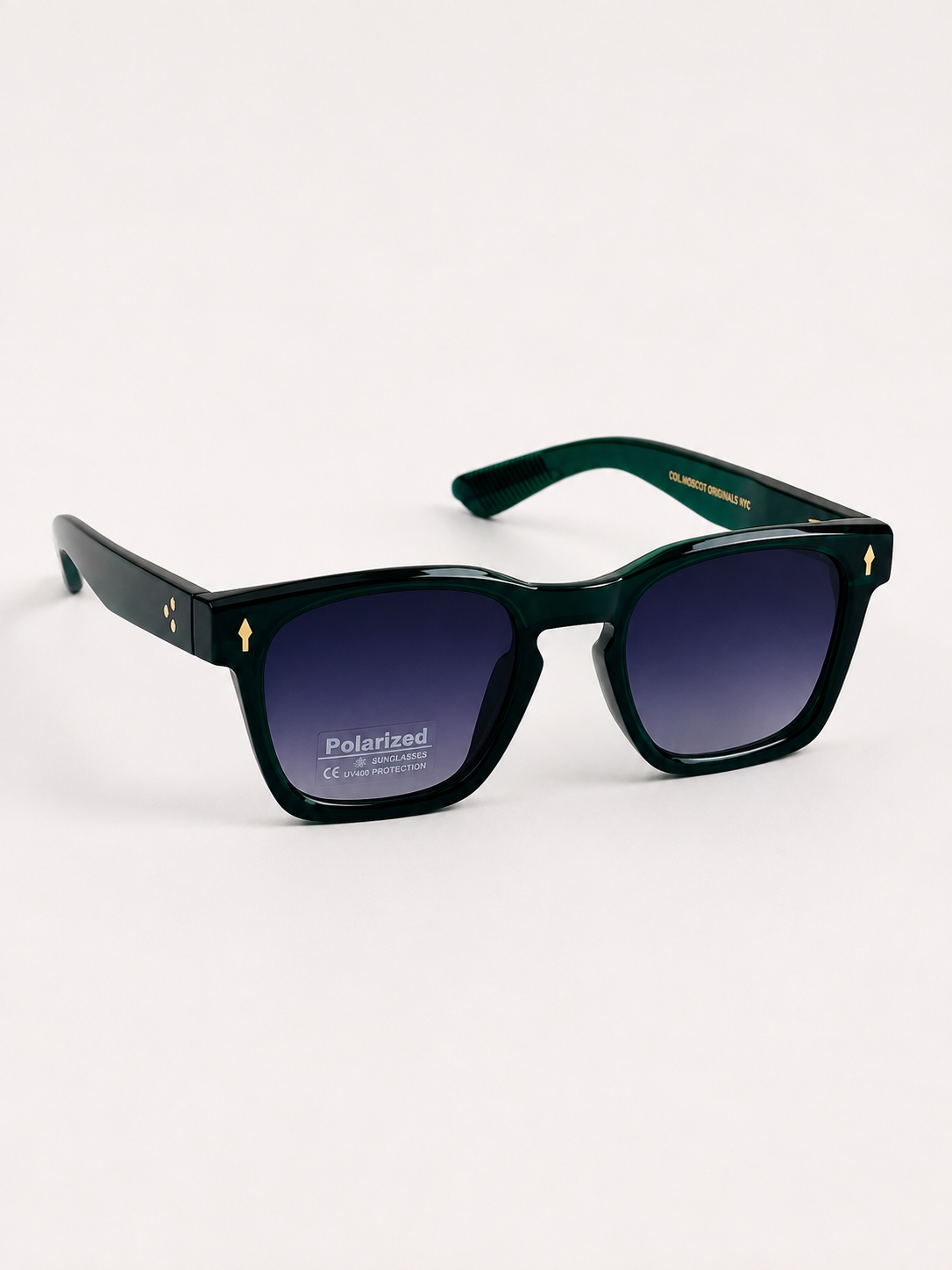 Moscot – 6812 - 52 – Green – Acetate - Sunglasses – Unisex - Polarized