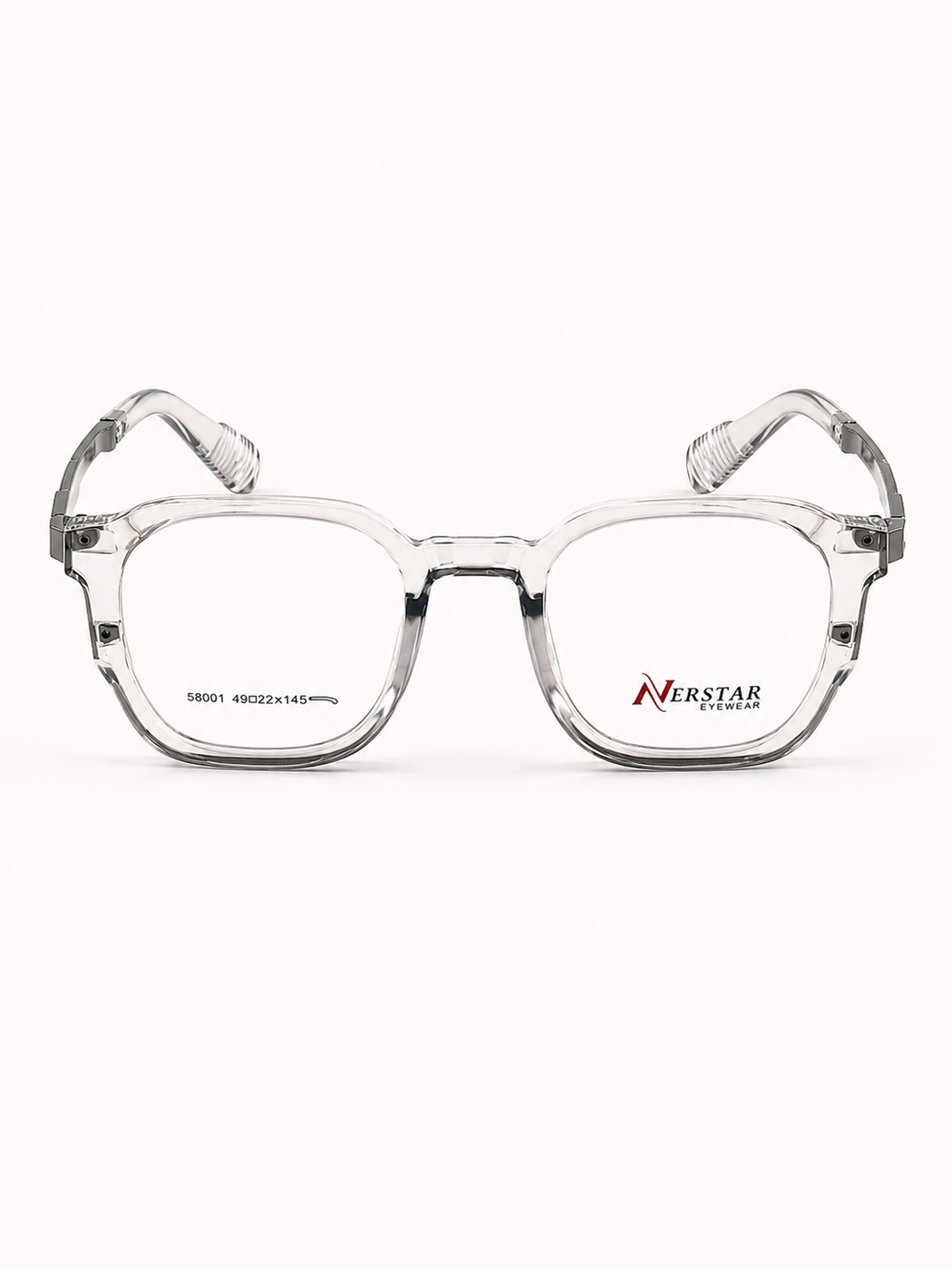 Moscot – 49 - Transparent Grey – Acetate – Optics - Unisex