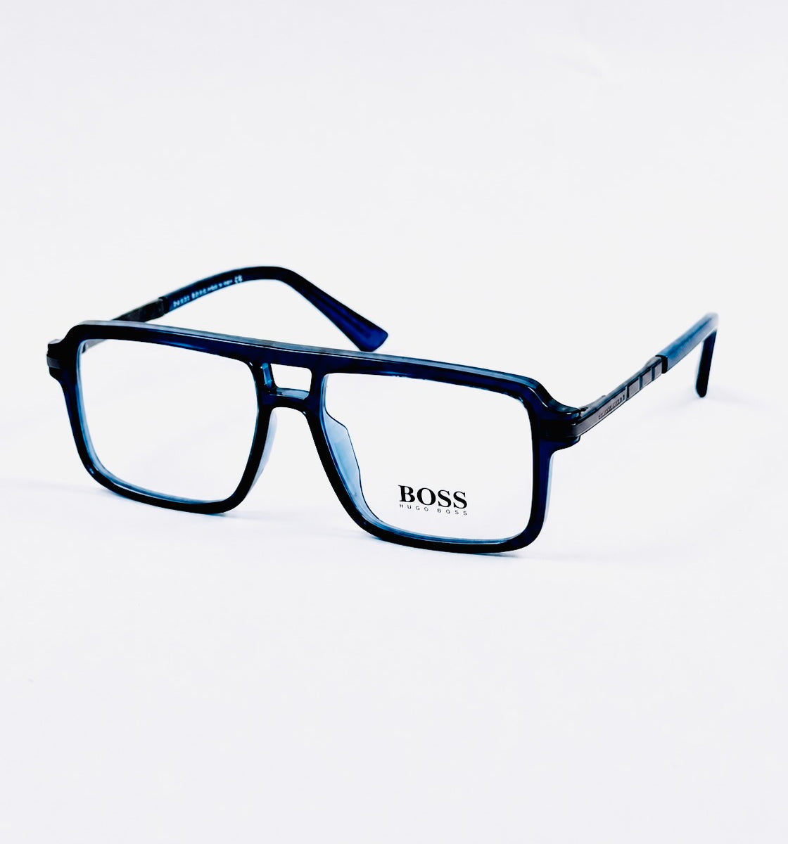 Boss – 60026 - 54 – Blue – Acetate - Metal - Optics – Unisex - Premium