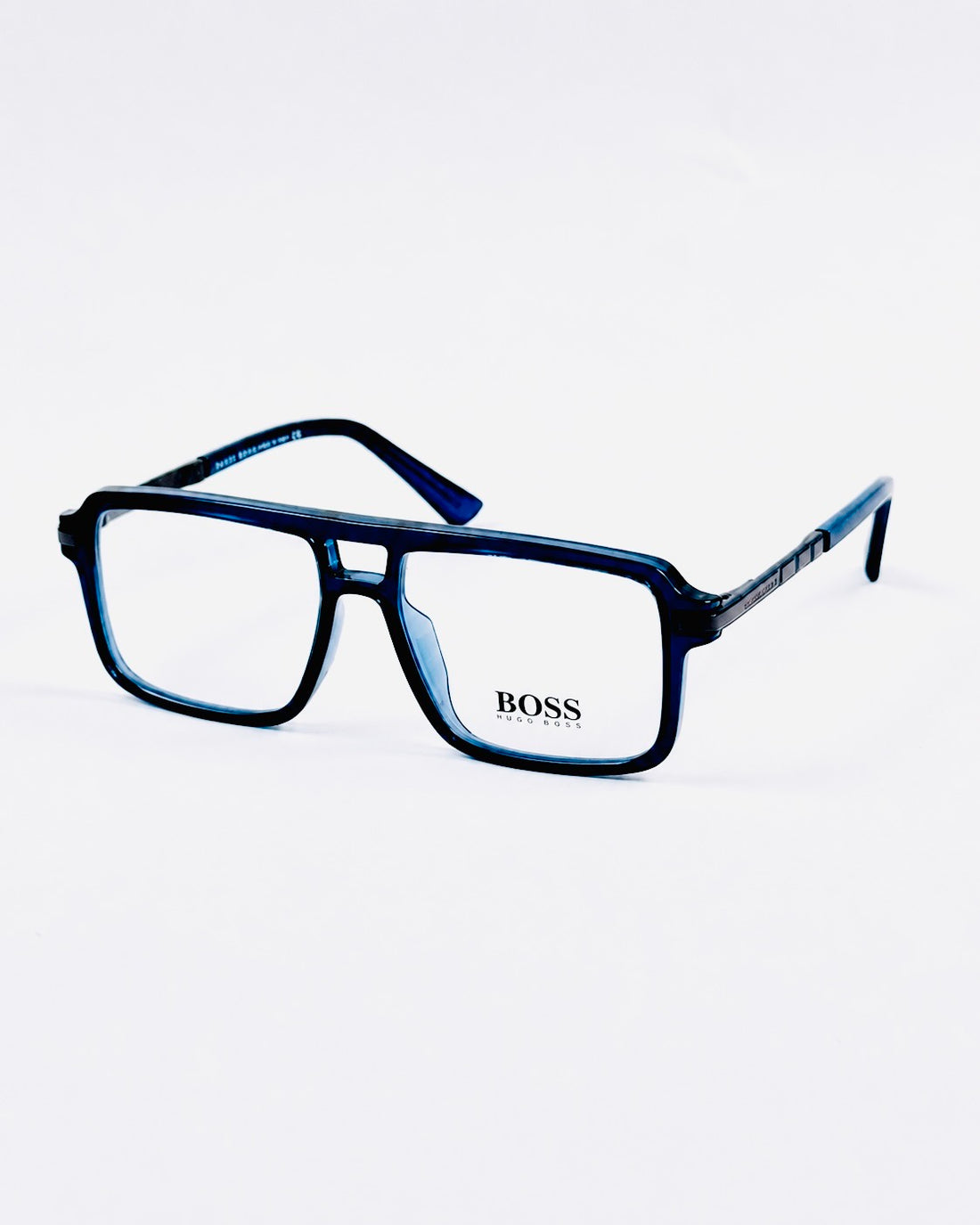 Boss – 60026 - 54 – Blue – Acetate - Metal - Optics – Unisex - Premium