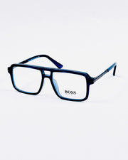 Boss – 60026 - 54 – Blue – Acetate - Metal - Optics – Unisex - Premium
