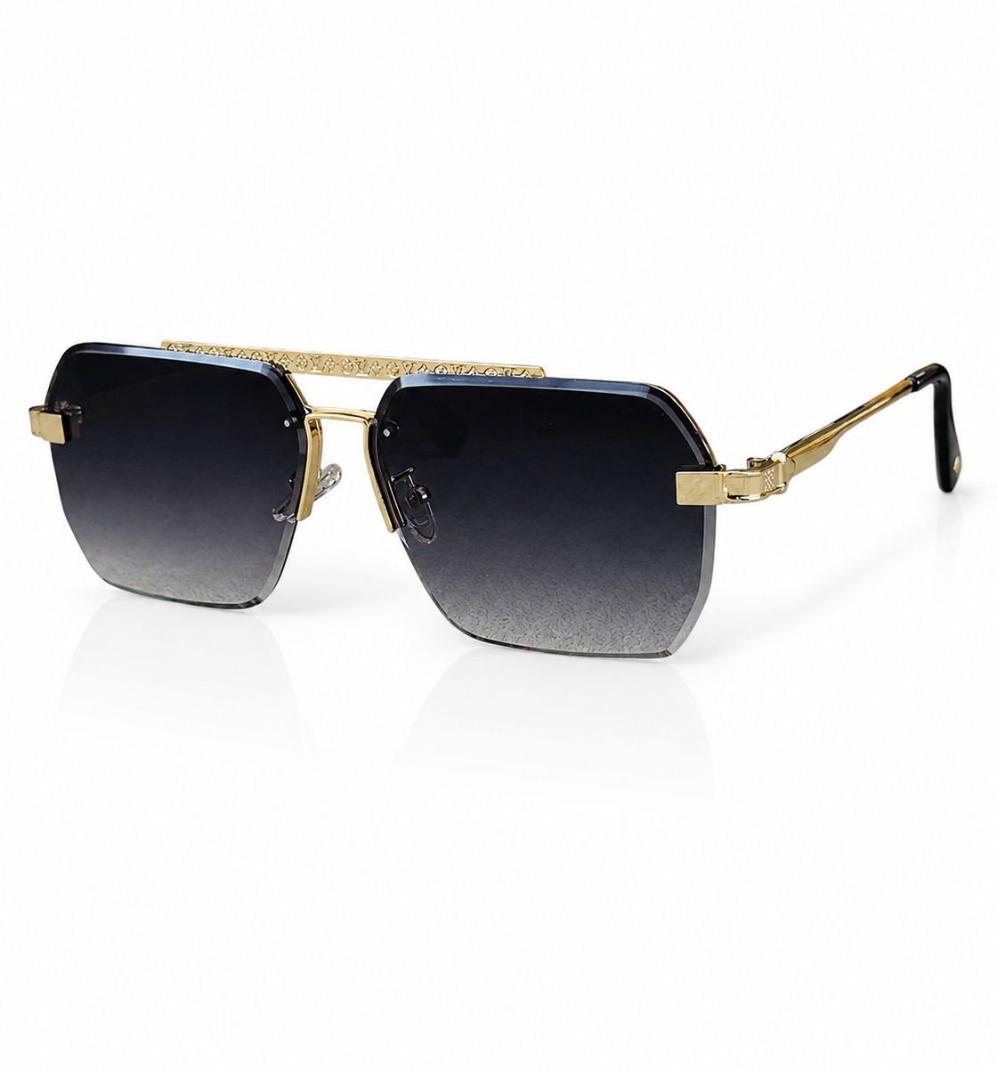 Louis Vuitton – 2a71 - 56 – Black – Metal - Sunglasses – Unisex