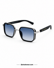 Mont Blanc – 341 - 52 – Silver Blue – Metal - Sunglasses – Unisex