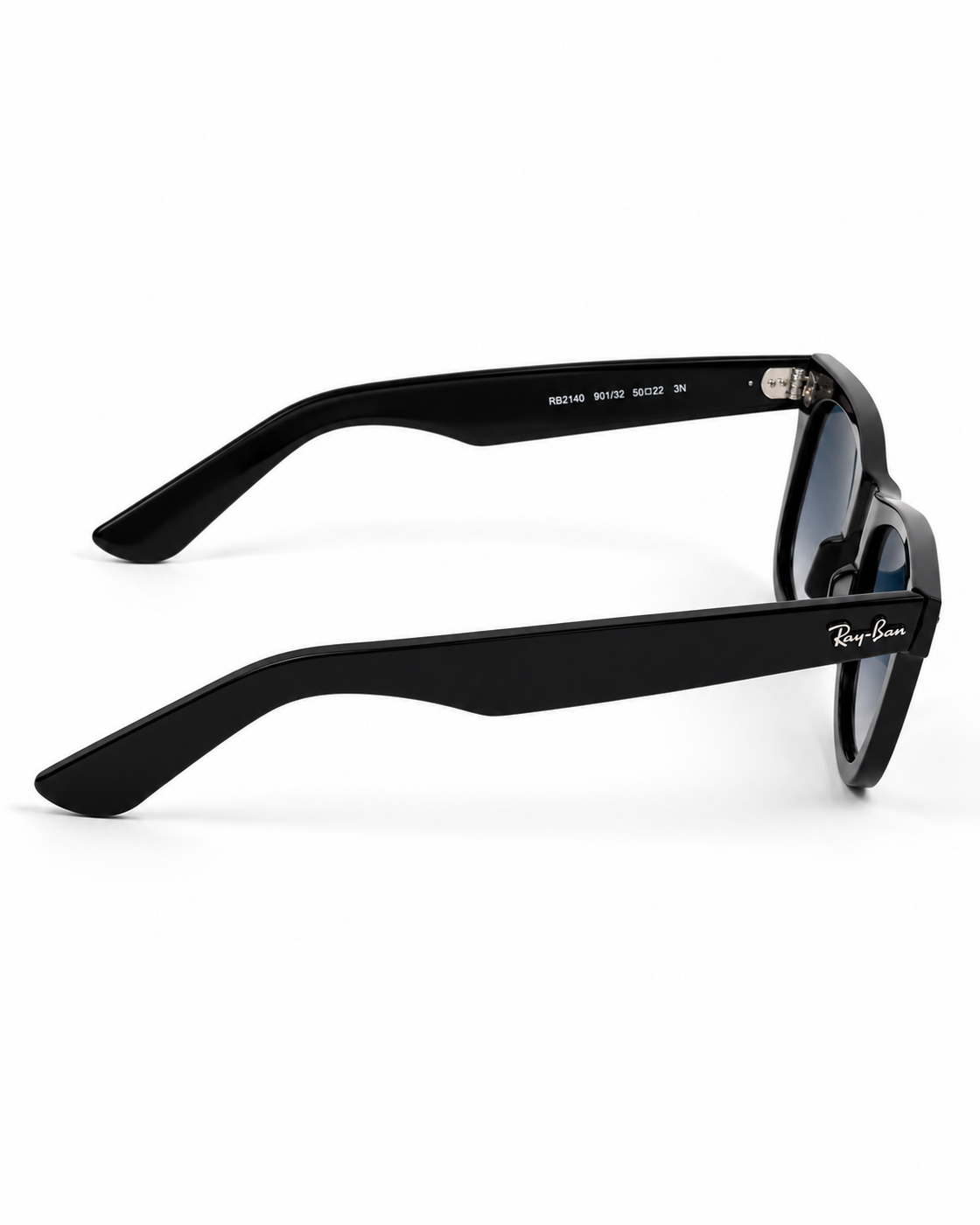 RayBan – 2140 – 50 – Black Blue Gradient – Acetate- Sunglasses – Unisex - Premium