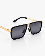 ici Berlin – 88329 - 55 – Golden Black – Metal - Sunglasses – Unisex