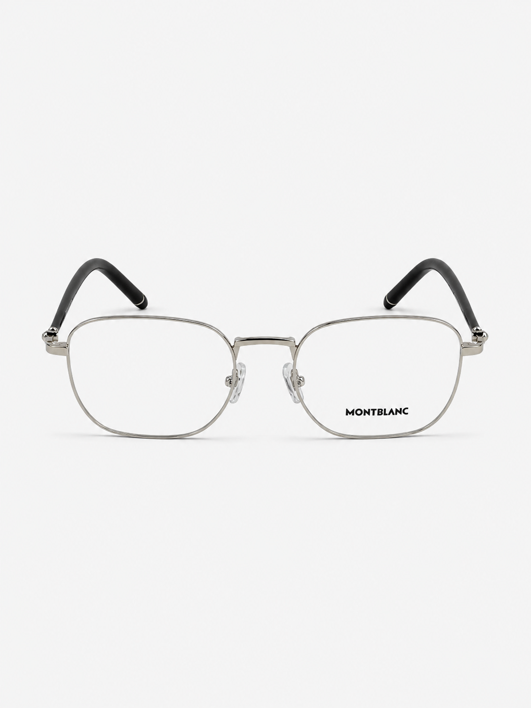 Mont Blanc – 0369 - 52 – Silver Black – Acetate - Metal - Optics – Unisex - Premium