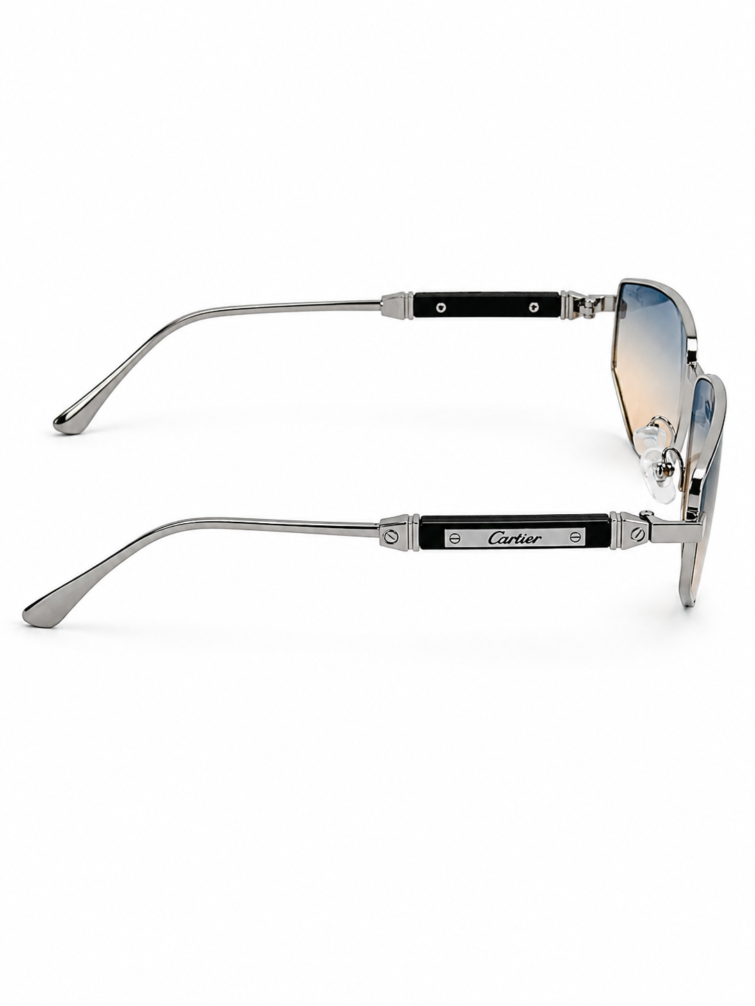 Cartier – 23515 - 56 – Silver Multi – Metal - Sunglasses – Unisex