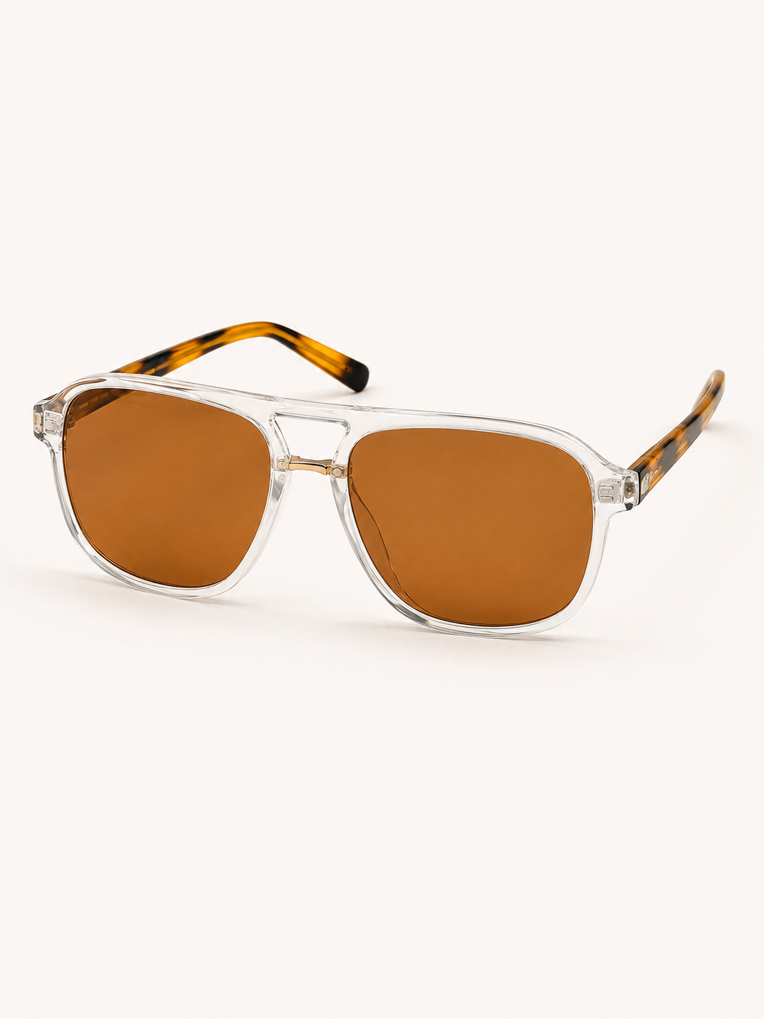 Moscot – 9880 - 54 – Transparent Brown – Acetate - Sunglasses – Unisex