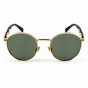 Prada – 56zs - 54 – Golden Green – Metal - Sunglasses – Unisex