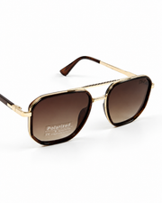 Dior – 58454 - 56 – Golden Brown - Metal - Sunglasses – Unisex - Polarized