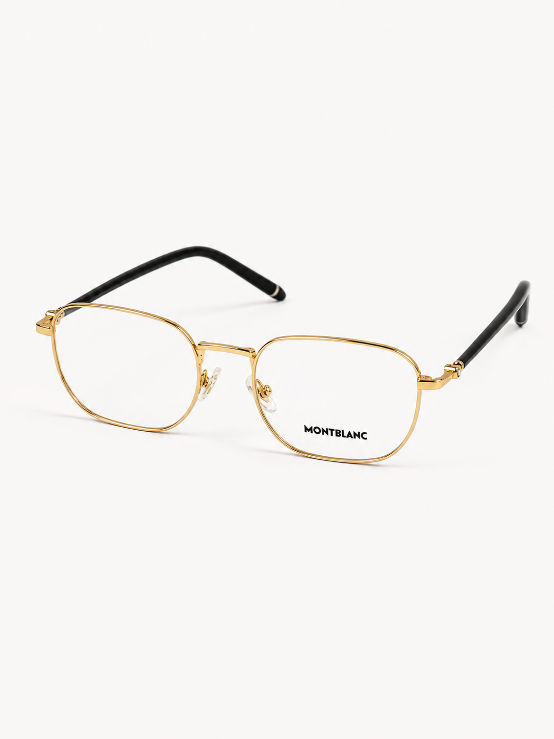 Mont Blanc – 0369 - 52 – Golden Black – Acetate - Metal - Optics – Unisex - Premium