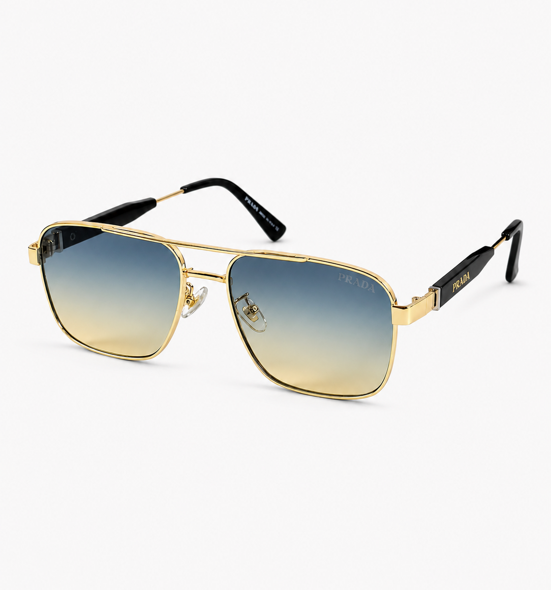 Prada – 22081 - 60 – Golden Multi – Metal - Sunglasses – Unisex