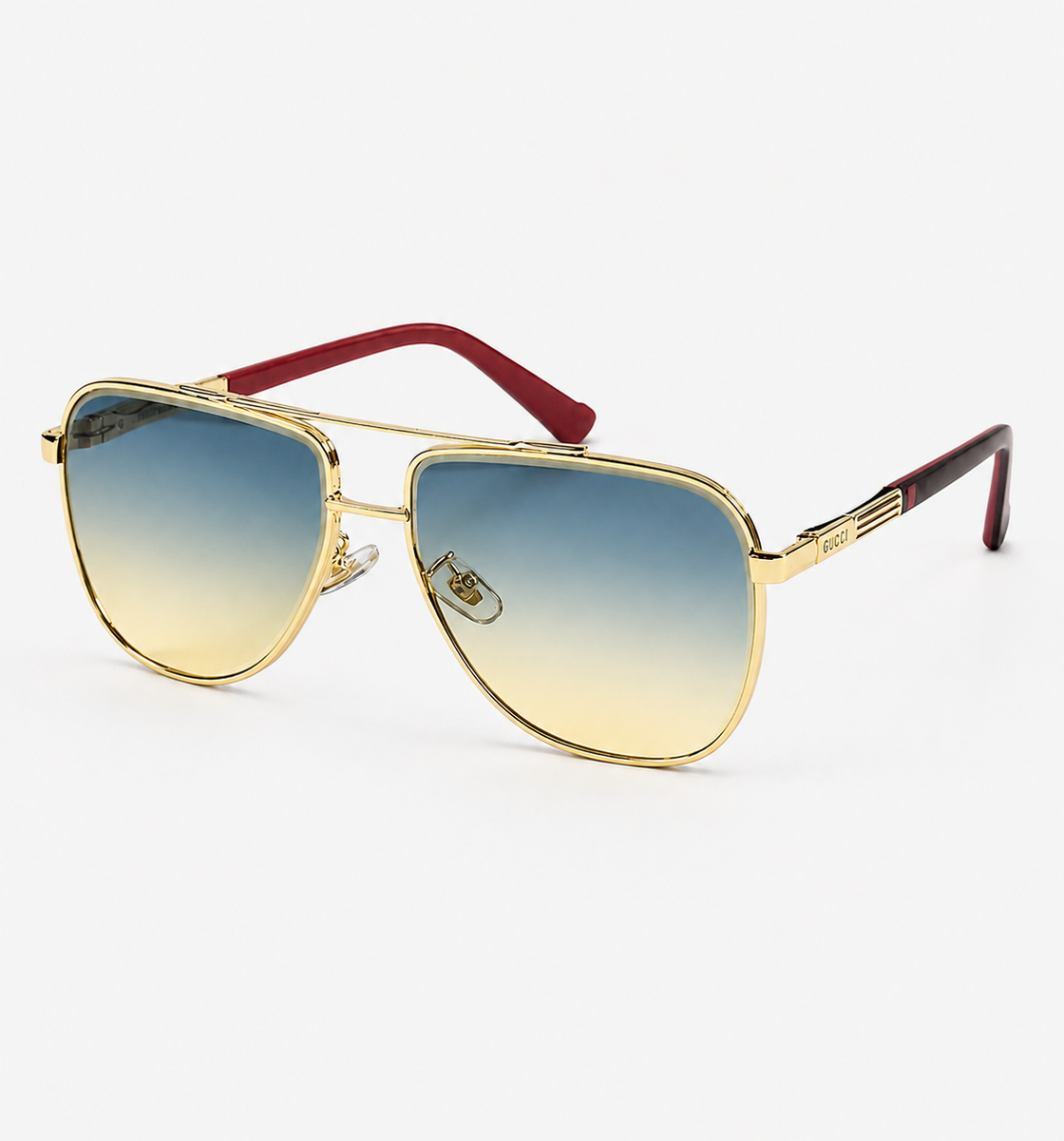 Gucci – 23394 - 61 – Golden Multi – Metal - Sunglasses – Unisex