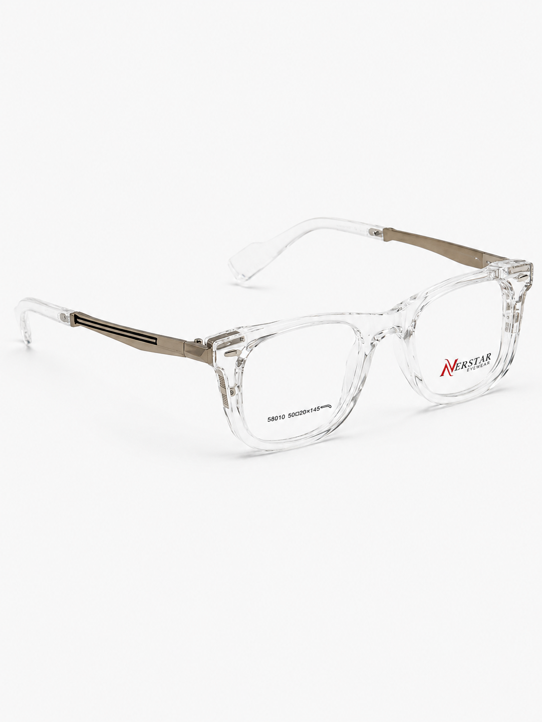 Moscot – 58010 - 50 – Transparent – Metal - Acetate - Optics – Unisex