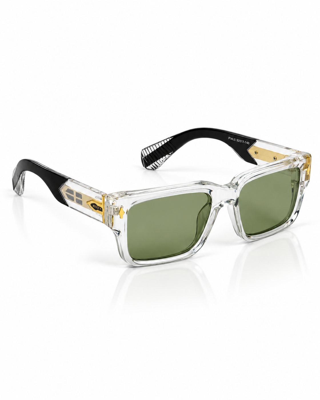 Moscot – 1605 – 56 - Transparent Green – Acetate – Sunglasses - Unisex