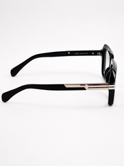 Cazal – 8610 - 57 – Black – Metal - Acetate - Metal - Optics – Unisex